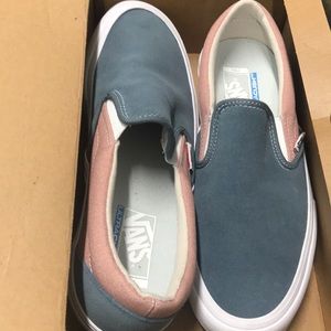 Vans Shoes - NIB Vans Slip On Pro goblin blue mahogany rose Vans Shoes - NIB Vans Slip On Pro goblin blue mahogany rose